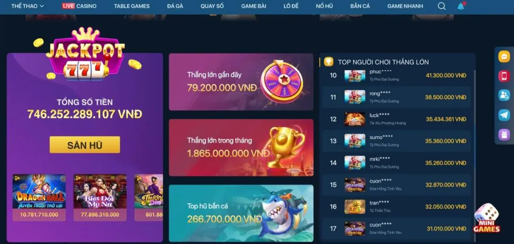 Hệ thống bảo mật và sự tin cậy của Game Gamvip